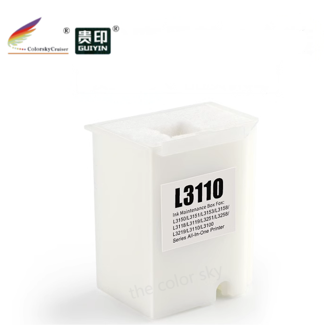 L3110 Ink Maintenance Box for epson ET-2710 ET-2711 ET-2712 ET-2714 ET-2715 ET-2720 ET-2721 ET-2726 ET-2760 ET-2803 ET-4800