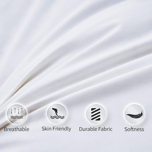 Oreiller de lit en <span class=keywords><strong>duvet</strong></span> et plumes, oreiller de luxe en plumes d'oie et <span class=keywords><strong>duvet</strong></span> avec coquille de coton, oreiller doux et de soutien pour le cou - Product Image 4