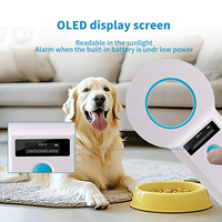 Lector de Microchip para Animales ISO11784/5 EM4305 Rfid 134.2khz, Lector de Microchip para Mascotas W90B, Lector de Animales con USB