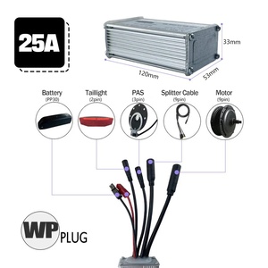 Kunray 25A không chổi than không thấm nước xe đạp điện điều khiển 36V 750W s966 NFC LCD hiển thị bảng điều khiển Twist Xe đạp điện phụ tùng - Product Image 4
