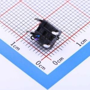 SKHHCRA010 Tactile Switch Through hole Component (THT)-4P,6x6mm Switch Single Pole Single Throw Round Button Through Hole 6mm - Product Image 2