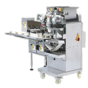 Fabrika fiyat otomatik yapışkan pirinç kek mochi biçimlendirme makinesi/buz mochi Encrusting Falafel yapma makinesi