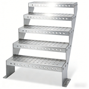 Peldaños Perforados <span class=keywords><strong>de</strong></span> Acero Inoxidable, Varias Especificaciones, Peldaños Perforados Galvanizados <span class=keywords><strong>para</strong></span> Construcción <span class=keywords><strong>de</strong></span> Ingeniería y Renovación <span class=keywords><strong>de</strong></span> <span class=keywords><strong>Escaleras</strong></span> - Product Image 3