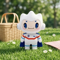Peluche Mascotte Astronaute Personnalisée OEM ODM Brodé pour Musée de l'Aérospatiale, Événements Éducatifs et Articles Promotionnels