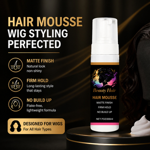Espuma Moldeadora Orgánica de Larga Duración para Rizos, Define y Moldea, Venta al por Mayor, Espuma para Rizos de Cabello con Fijación Extra Fuerte - Product Image 4