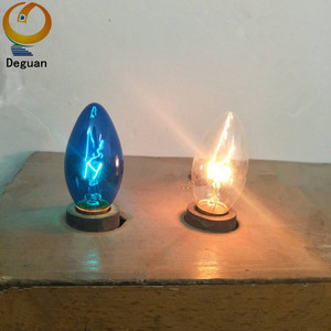 Prezzo di fabbrica C9 candela luce colorata lampadina a incandescenza con grande qualità di base <span class=keywords><strong>e12</strong></span> - Product Image 6
