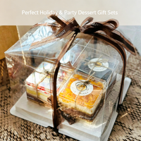 Contenants carrés jetables en plastique PS transparent pour gelée, coupes à dessert avec couvercle, boîtes à mousse, emballage alimentaire personnalisable – Vente en gros