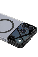 Coque de téléphone magnétique ultra-fine translucide Ckk pour iPhone 17 Pro Max, antichoc et anti-jaunissement, compatible avec la charge sans fil et la protection de l'appareil photo