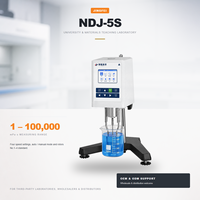 Viscosimètre rotatif de laboratoire tiers NDJ-5S, 1-100 000 MPa.s, 4 vitesses, pour les distributeurs