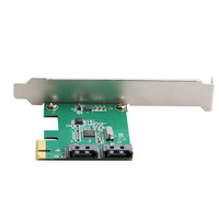 Tarjeta controladora de Chipset RAID 0, 1 modo, PCI Express 2,0, 2 puertos, SATA III, Revision 2,0