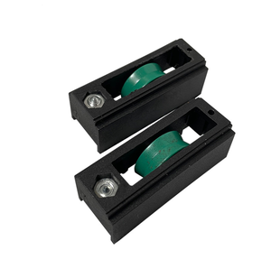 Rueda Deslizante de Aluminio Moderna de Alta Calidad con Instalación de Tornillos <span class=keywords><strong>para</strong></span> <span class=keywords><strong>Ventanas</strong></span> y Puertas, Rueda Ajustable - Product Image 2