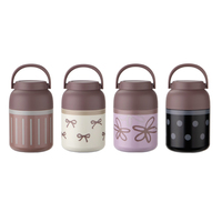 YATAI 800ML 1L Thermos Réutilisable à Vide pour Soupe Chaude, Contenant Alimentaire Isolé à Double Paroi en Acier Inoxydable 304, Boîte à Déjeuner