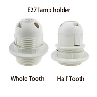 Adaptateurs de douille pour luminaire suspendu LED avec cordon d'alimentation, support de lampe à vis 1,8 m, E26 E27, EU/US, interrupteur, fil, plastique