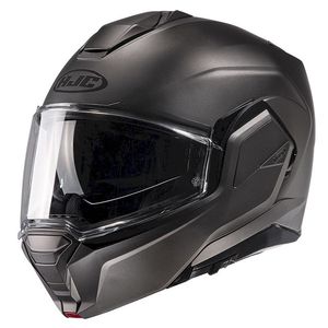 Casco Modulare HJC I100 Grigio Fumo Scuro Taglia S in Policarbonato per Moto - Product Image 1