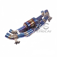 Sistema de Escape Valvetronic de Aleación de Titanio para Porsche 992 Carrera 3.0T/3.8T, Silenciador de Alto Rendimiento, Ajuste OEM 1:1