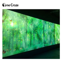 Logiciel de projection interactive pour sol/mur, système de logiciel de fusion des bords pour écrans multi-projections, pour spectacle visuel