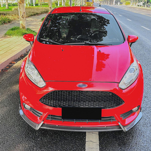 Vente Chaude en Gros : Lame de Pare-chocs Avant Noire en Fibre de Carbone ABS, Pièces de Kit Carrosserie pour <span class=keywords><strong>Ford</strong></span> <span class=keywords><strong>Fiesta</strong></span> MK6 <span class=keywords><strong>ST</strong></span> 2012-2017 - Product Image 1