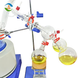Distillation à court trajet sous vide <span class=keywords><strong>de</strong></span> laboratoire 2l 5l 10l 20l pour l'extraction - Product Image 5