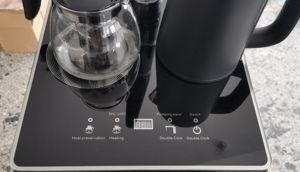 Distributeur d'eau de bar à thé avec compresseur, aspect élégant, panneau tactile, machine de bar à thé - Product Image 2
