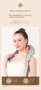 Großhandel Shiatsu Nacken-und Schulter massage gerät fördert eine gesunde Durchblutung - Product Image 2