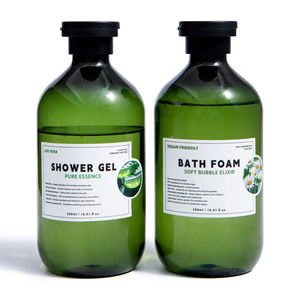 <span class=keywords><strong>Gel</strong></span> douche personnalisé sans paraben et sans phtalate, <span class=keywords><strong>gel</strong></span> douche naturel pur à l'<span class=keywords><strong>aloe</strong></span> <span class=keywords><strong>vera</strong></span>, adapté aux végétaliens - Product Image 2