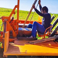 Machine à planter des arbres à suspension trois points, à faible consommation, haute efficacité, certifiée CE, semoir-transplanteur pour tracteur