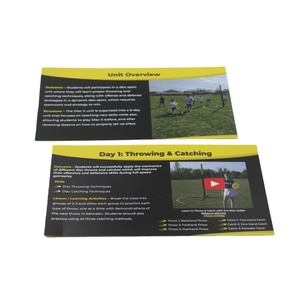 Folleto Personalizado de Diseño Clásico, Elegante y Brillante, <span class=keywords><strong>Tamaño</strong></span> A5, 100 g/m², para Compras Comerciales Grupales, Cursos de Programación, Empaquetado en Ruso - Product Image 3