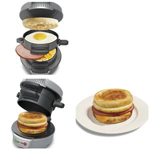 <span class=keywords><strong>Playa</strong></span> con anillo para cocinar huevos, ingredientes personalizados perfectos para magdalenas inglesas croissants Mini gofres desayuno sandwichera - Product Image 3