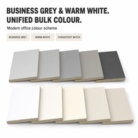 Panneau MDF mat anti-traces de doigts de 16 mm, plateau de bureau spécial en panneau de fibres haute densité