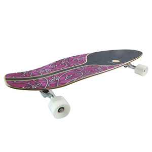 7 plis érable canadien pont en bois sculpture pompage Cruiser Skateboard Surf Skate Skateboard - Product Image 2