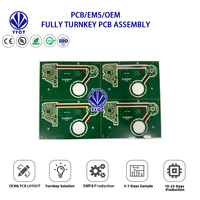 YYCT HDI PCB rigide-flexible avec masque de soudure jaune, spécifications personnalisables, modèle PCB-01, fabrication