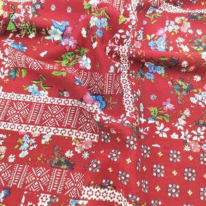 透气民族印花面料100% 人造丝面料服装 - Product Image 4