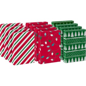 Medium sized <b>Christmas</b> gift <b>box</b> with lid, suitable for <b>Christmas</b> and holiday parties, can be customized according to needs - Product Image 1