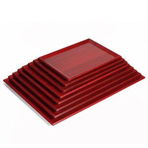 Double-sword round non-slip <b>tray</b>, wood grain Japanese-style <b>tray</b>, dessert <b>tray</b>, <b>tea</b> <b>tray</b>, sushi <b>tray</b>, sukiyaki, Japanese and - Product Image 3