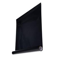 Fond d'aquarium moderne vertical en corde de bambou noir, adhésif statique, imperméable, durable et éco-responsable