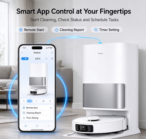 Aspirateur robot sans fil <span class=keywords><strong>Dreame</strong></span> <span class=keywords><strong>L10</strong></span> S <span class=keywords><strong>Ultra</strong></span>, contrôle par application intelligente, robot de nettoyage et de lavage - Product Image 2