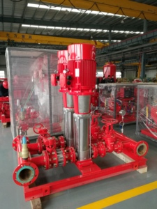 NFPA20 Standard CDL Vertical Multistage Centrifugal <b>Pump</b> 10hp Fire Fighting <b>Pump</b> Ductile Iron IP55 Low - Product Image 2