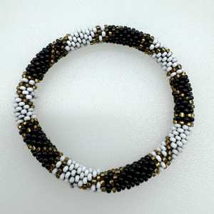 Pulsera <span class=keywords><strong>de</strong></span> Cuentas <span class=keywords><strong>de</strong></span> Nepal <span class=keywords><strong>de</strong></span> Moda, Hecha a Mano, Estilo Boho, con Cuentas <span class=keywords><strong>de</strong></span> Vidrio, para Chicas - Product Image 4