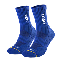 Chaussettes de course à compression personnalisées avec logo, respirantes, soutien de la voûte plantaire, absorbantes, anti-ampoules, chaussettes de sport pour hommes et femmes