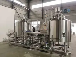 ターンキープロジェクト500Lビール醸造設備プロフェッショナルビールパイロット醸造システム