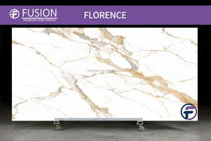 Thương mại đảm bảo chịu nhiệt Đá Nhân Tạo gạch dễ dàng làm sạch màu xám nhân tạo stonetile Fusion thạch anh - Product Image 5