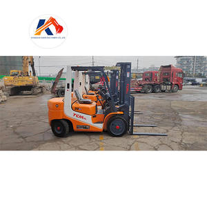 รถยกดีเซล TCM 3 ตัน ของแท้จากญี่ปุ่น คุณภาพสูง รุ่น FD30 T3C มือสอง รถยก TCM FD30 FD35 ขาย - Product Image 1