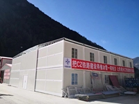 Maison conteneur détachable de 20 pieds, cabine modulaire, mini-maison préfabriquée, logement mobile d'urgence pour hôtels et appartements, en acier