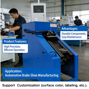 Máquina Desbastadora de Forros de Zapatas de Freno de Grado Industrial, de Uso Dual Neumático y Eléctrico, Estable y Duradera para Talleres de Reparación - Product Image 2