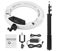 FS-480II 3200-5500K Fotografi Lampu Cincin Dapat Diredupkan Kamera Foto/Studio/Telepon/Video 18 "48W 480 Lampu Cincin LED