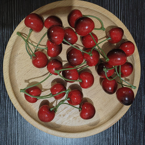 12 יח'\שקית דובדבן מזויף prop קישוט קצף סיטוני דובדבן - Product Image 3