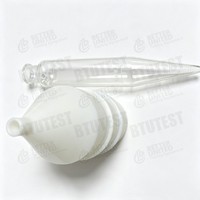 Kit de Prueba de Contenido de Arena con Estuche Portátil - Determinador de Contenido de Arena en Fluidos de Perforación de 0-20%, Estándar API
