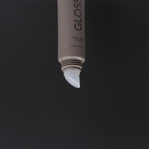 Wholesale Custom Color Size 15Ml Lip Balm Serum Cream <b>Tubes</b> With Brush Silicone Head <b>Plastic</b> Cosmetic Soft Squeeze <b>Tube</b> - Product Image 4