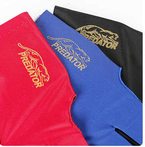 Gants de billard à trois doigts, gants de préhension pour queue de billard, logo personnalisé, couvre-mains en néoprène pour l'entraînement au snooker - Product Image 5