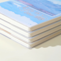 Carnet polyvalent et personnalisable DePai 100 feuilles A5 à couverture envoûtante et scénique en EVA pour la documentation quotidienne
